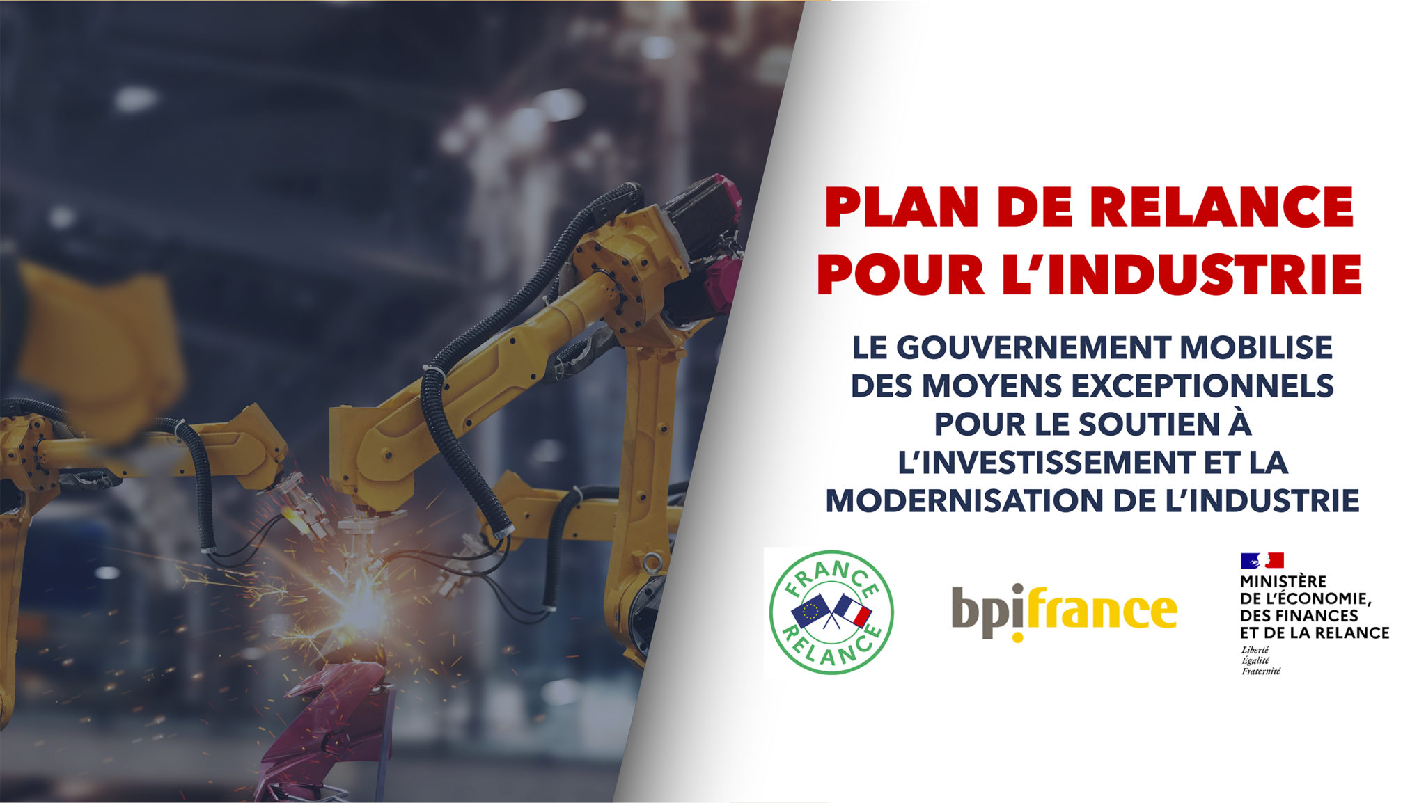 Plan de relance pour l'industrie